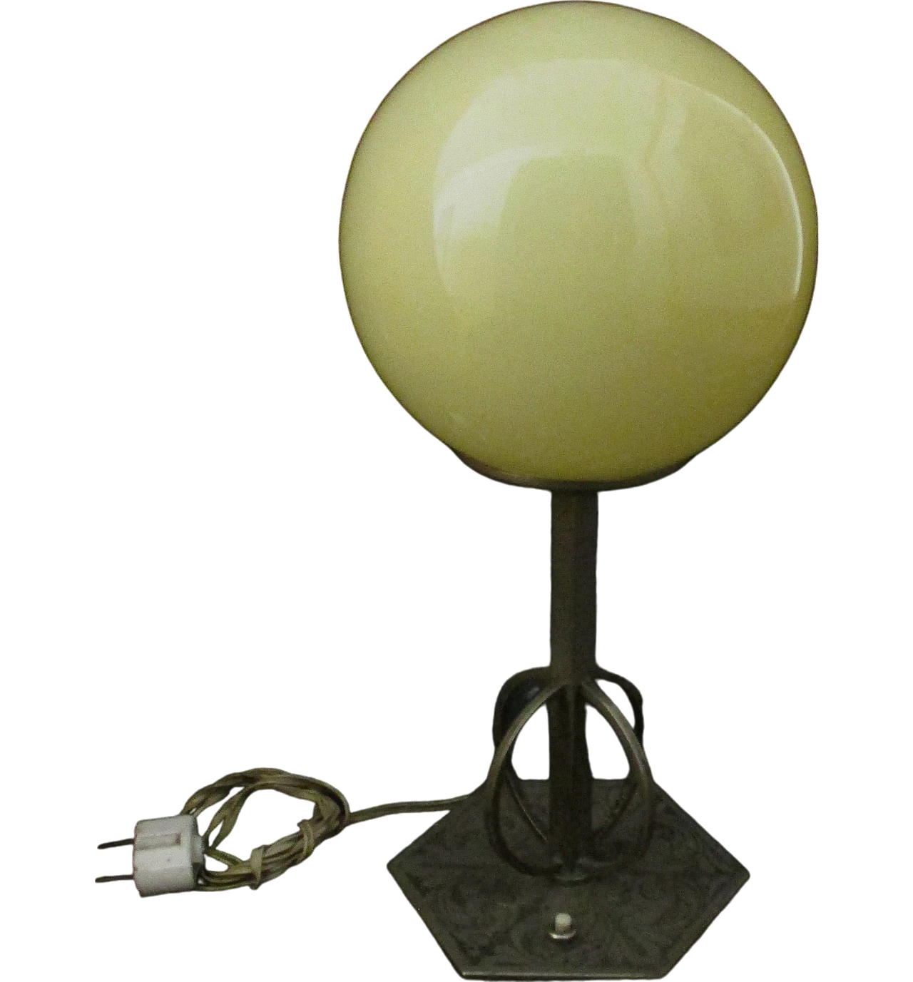 Lampada Gio Ponti in ottone nichelato e vetro anni 30 8