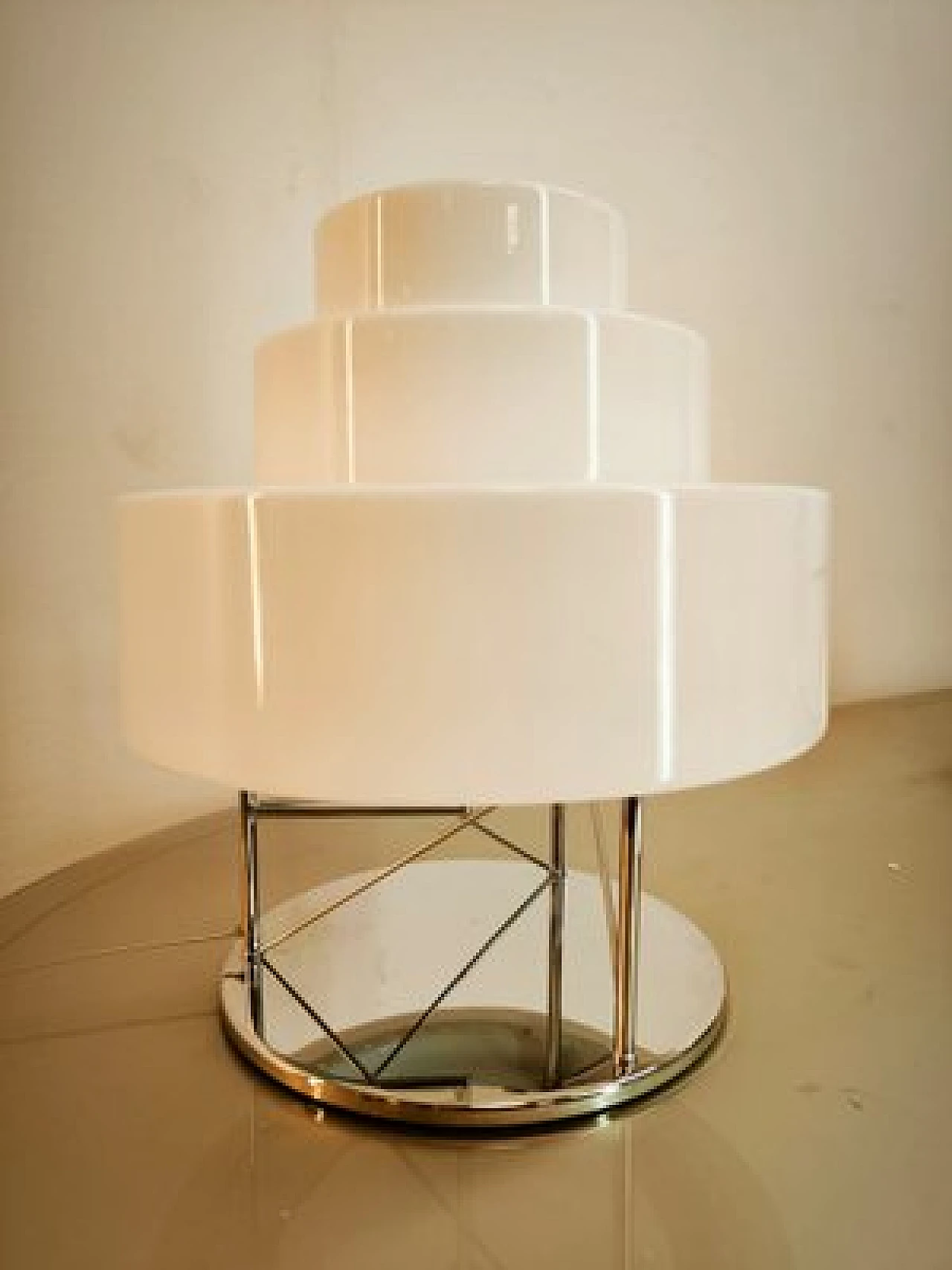 Lampada Space Age in vetro di Murano, anni '70 6