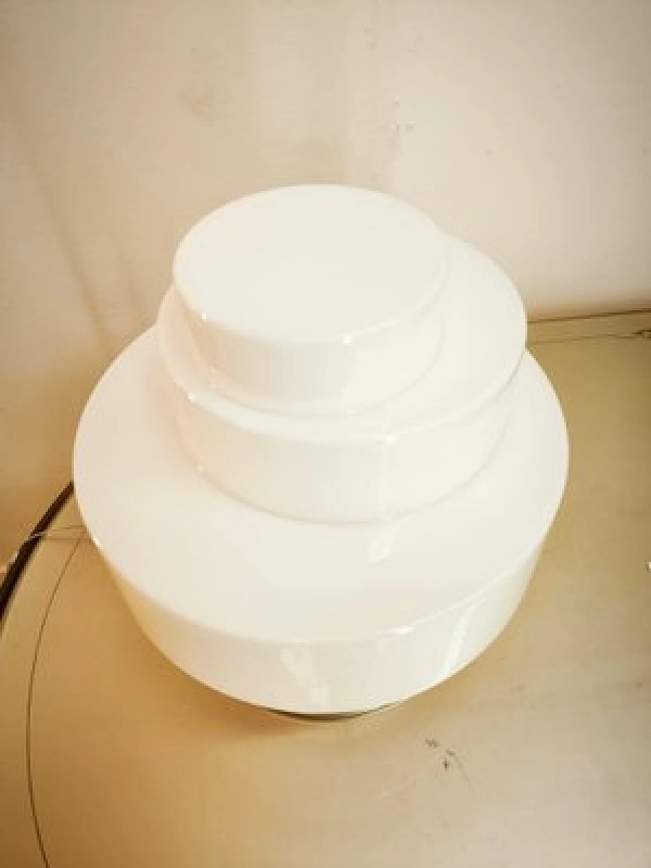 Lampada Space Age in vetro di Murano, anni '70 9