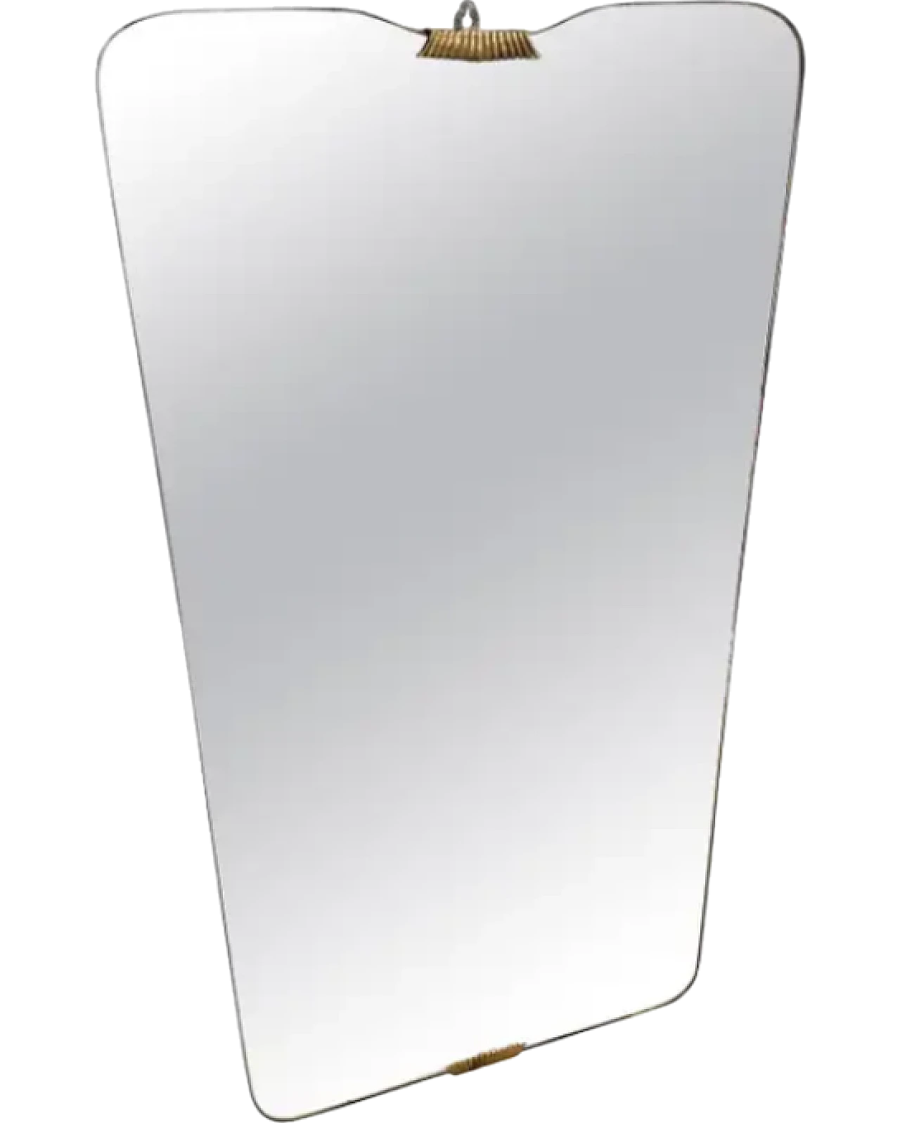 Wall mirror in the shape of a biscuit by Gio Ponti, 1950s 6