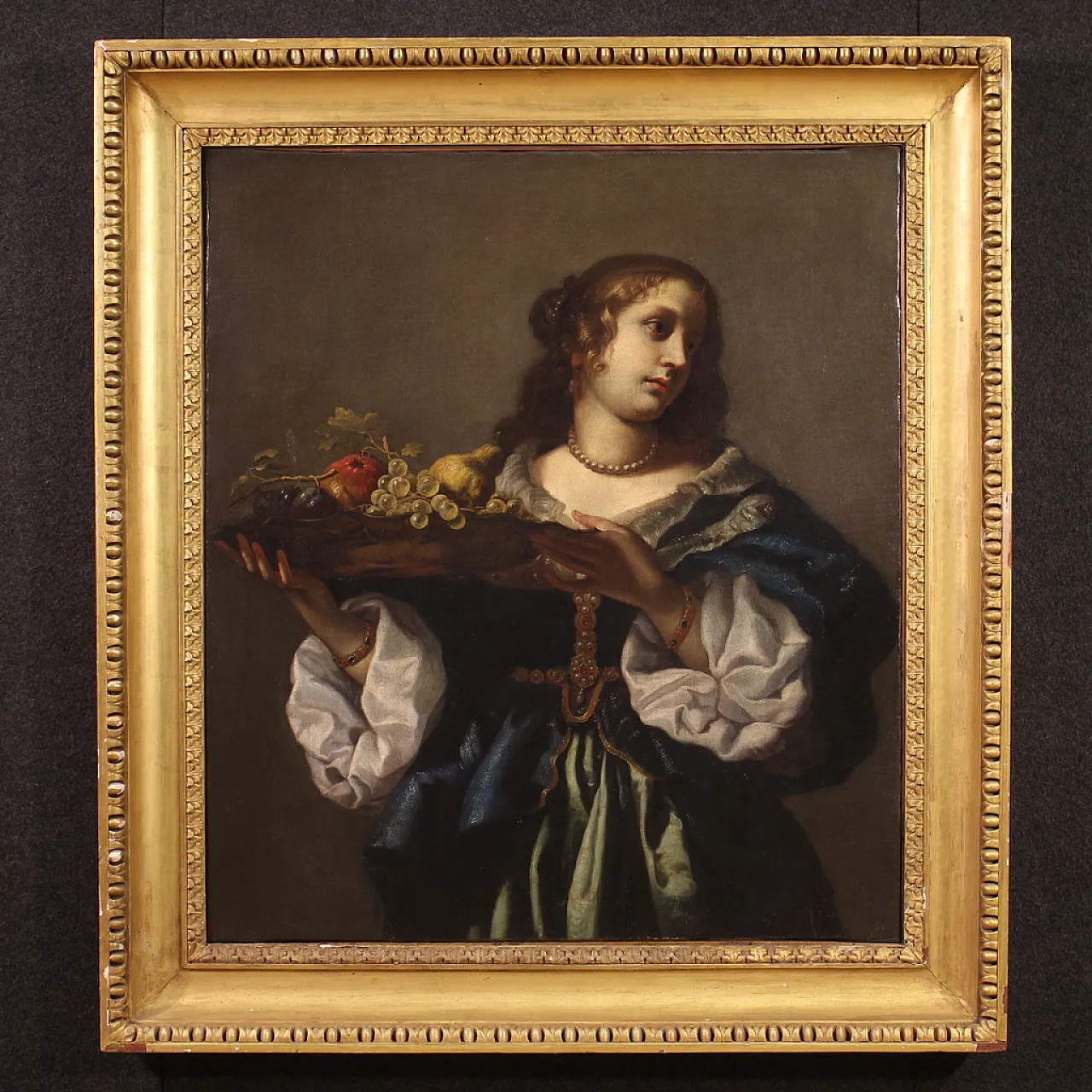 Onorio Marinari attr., Ritratto di dama, da Carlo Dolci, '600 2