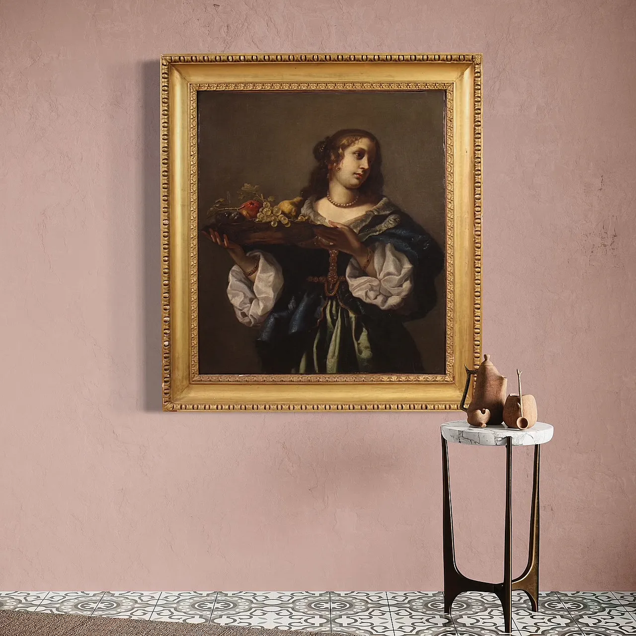 Onorio Marinari attr., Ritratto di dama, da Carlo Dolci, '600 5