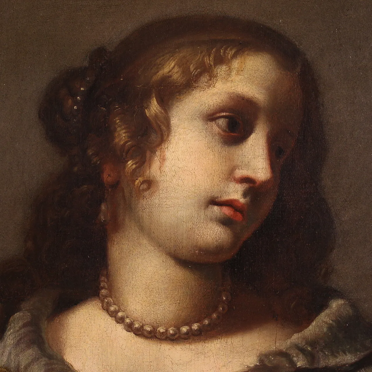 Onorio Marinari attr., Ritratto di dama, da Carlo Dolci, '600 9