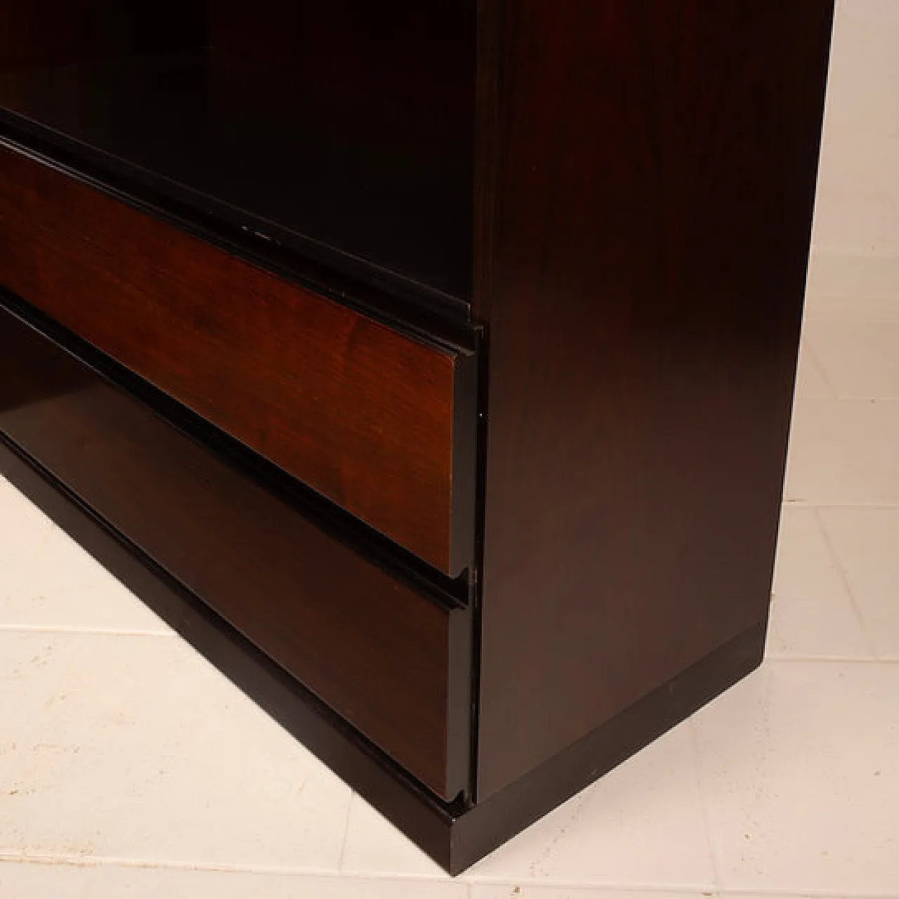 Coppia di armadietti e bar "S11" di Angelo Mangiarotti, anni '60 7