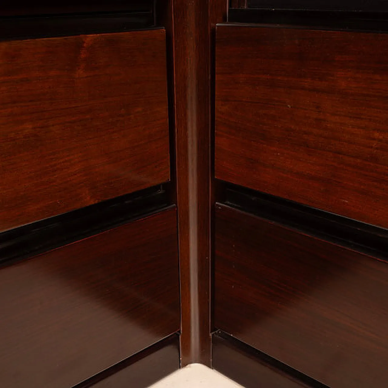 Coppia di armadietti e bar "S11" di Angelo Mangiarotti, anni '60 11