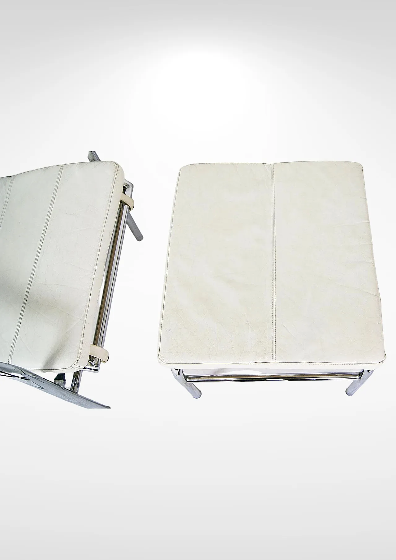 Armchair and footstool Genni by Gabriele Mucchi for Zanotta 1098409