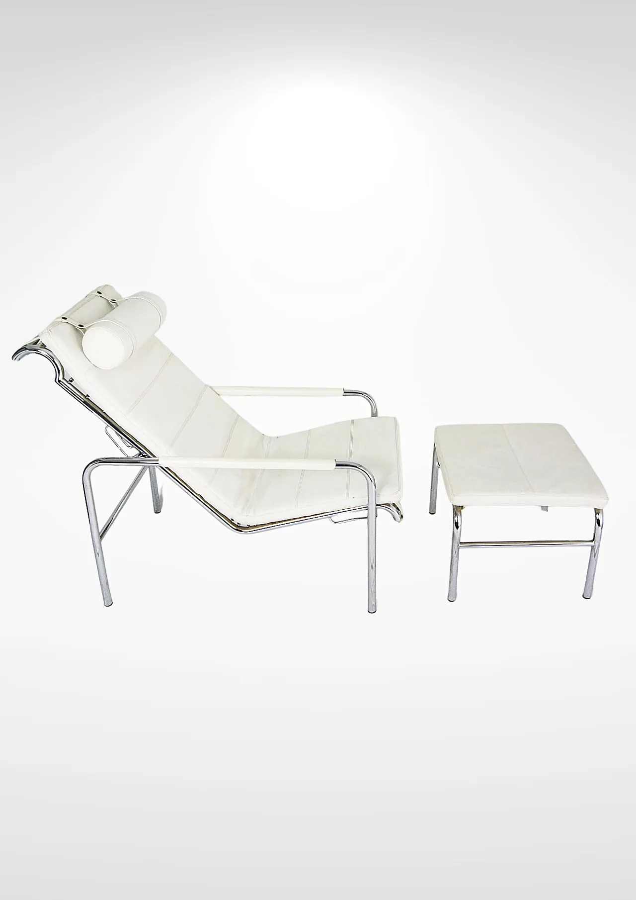 Armchair and footstool Genni by Gabriele Mucchi for Zanotta 1098410