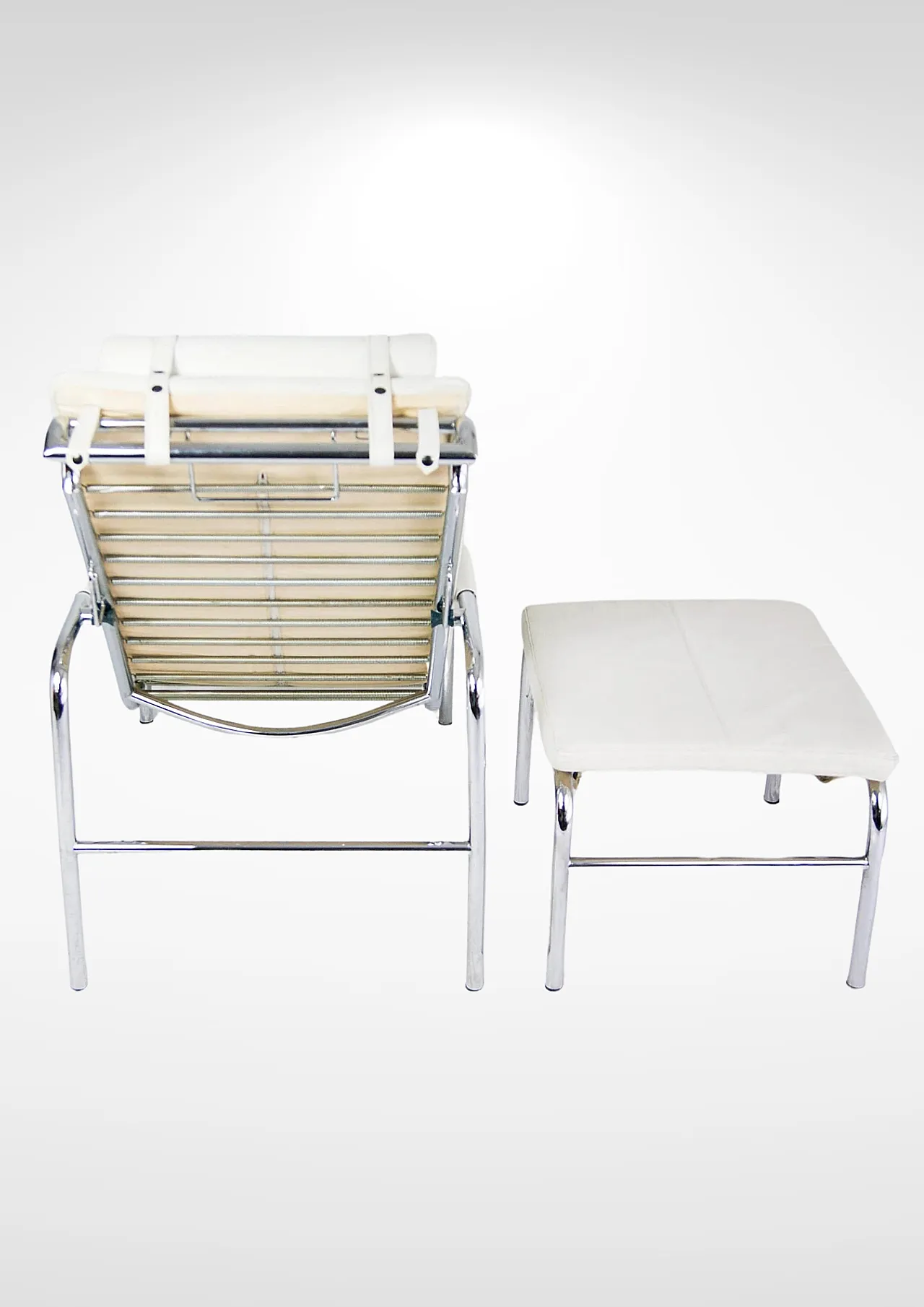 Armchair and footstool Genni by Gabriele Mucchi for Zanotta 1098417