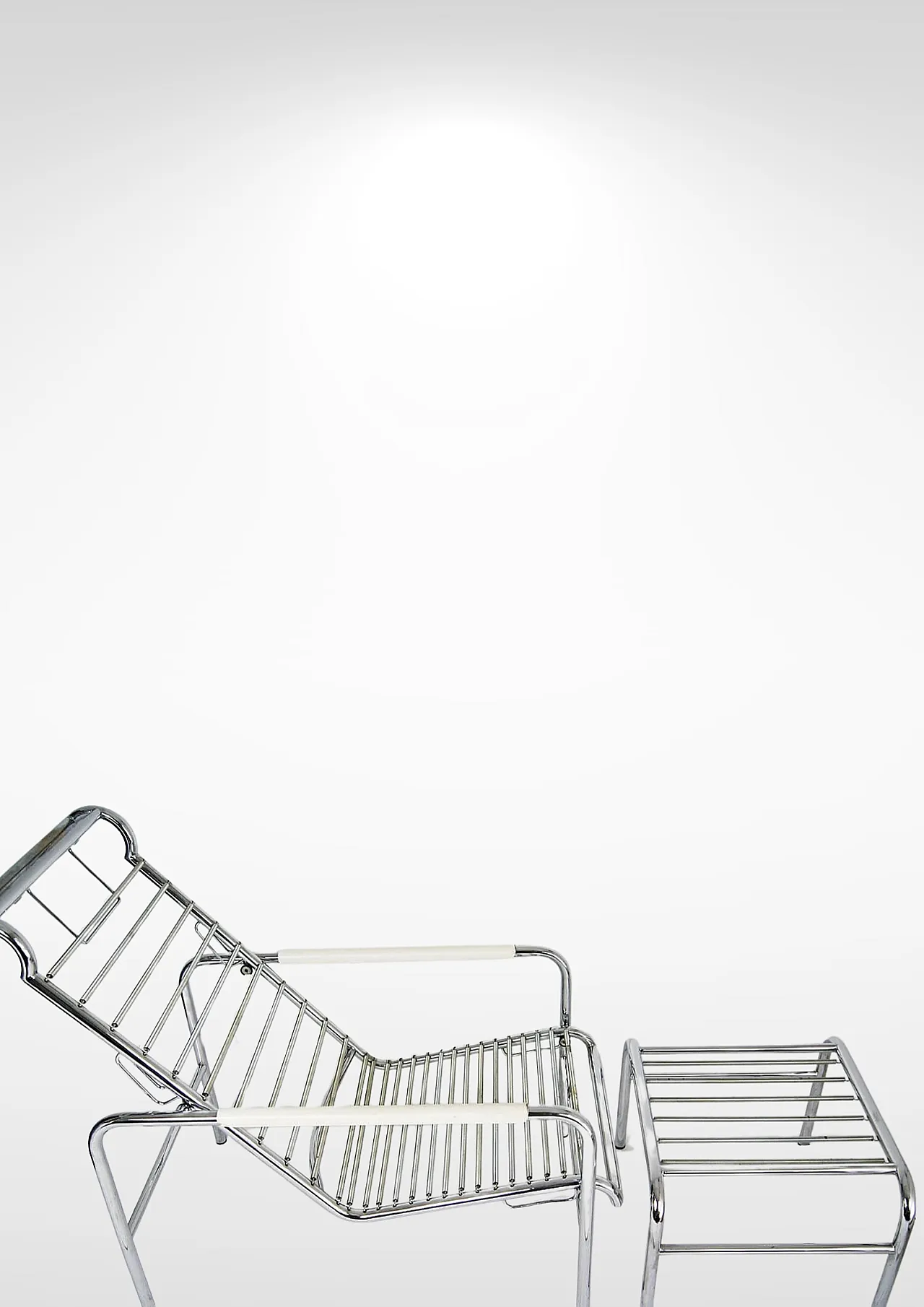 Armchair and footstool Genni by Gabriele Mucchi for Zanotta 1098418