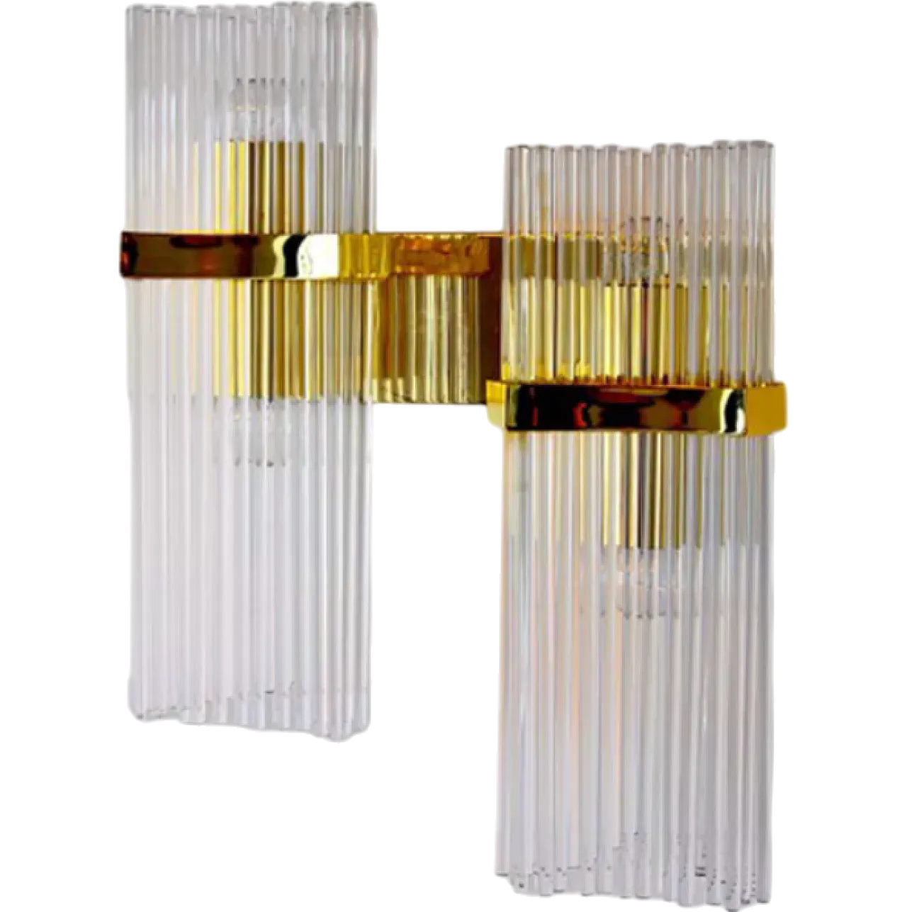 Double wall lamp by Sciolari for Lightolier, 1970s 7