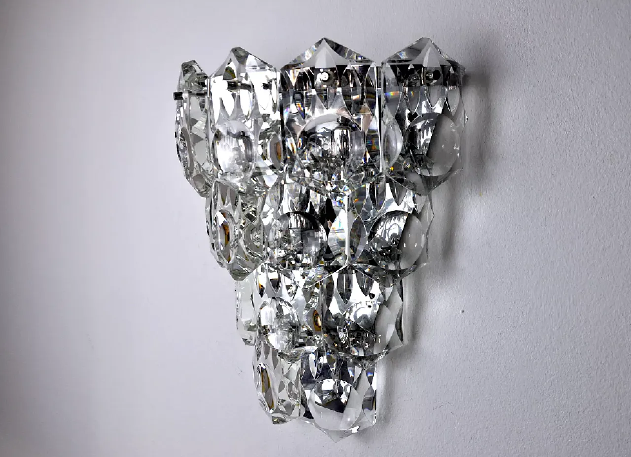 Kinkeldey 4-level wall lamp, 1970s 2