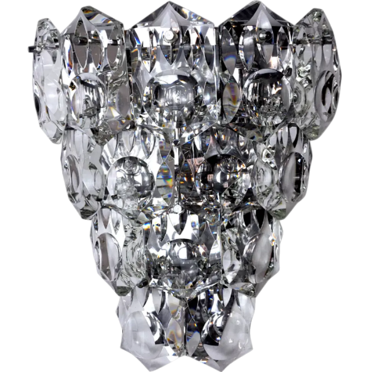 Kinkeldey 4-level wall lamp, 1970s 7