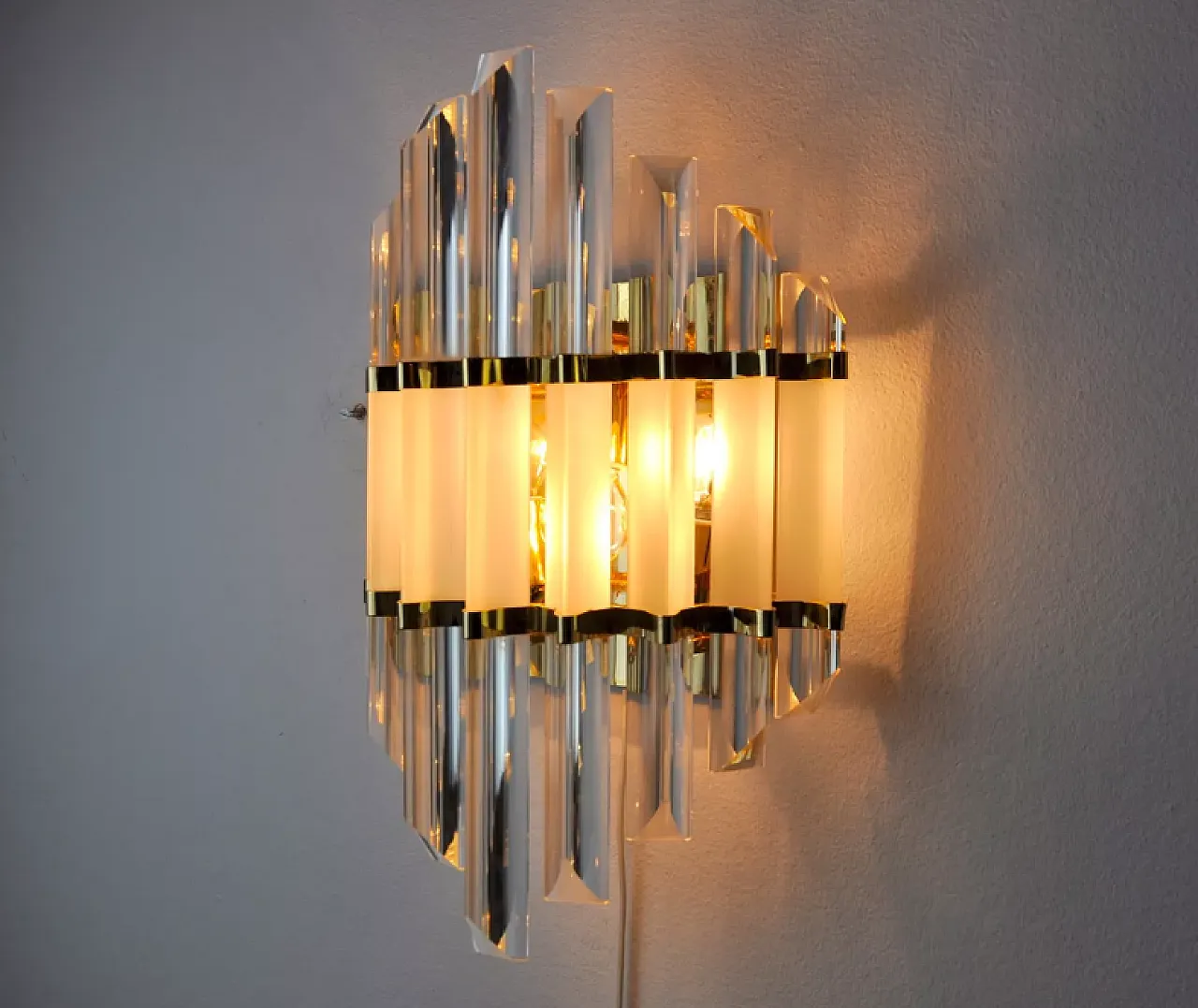 Triedi Murano glass wall sconce, 1970s 6