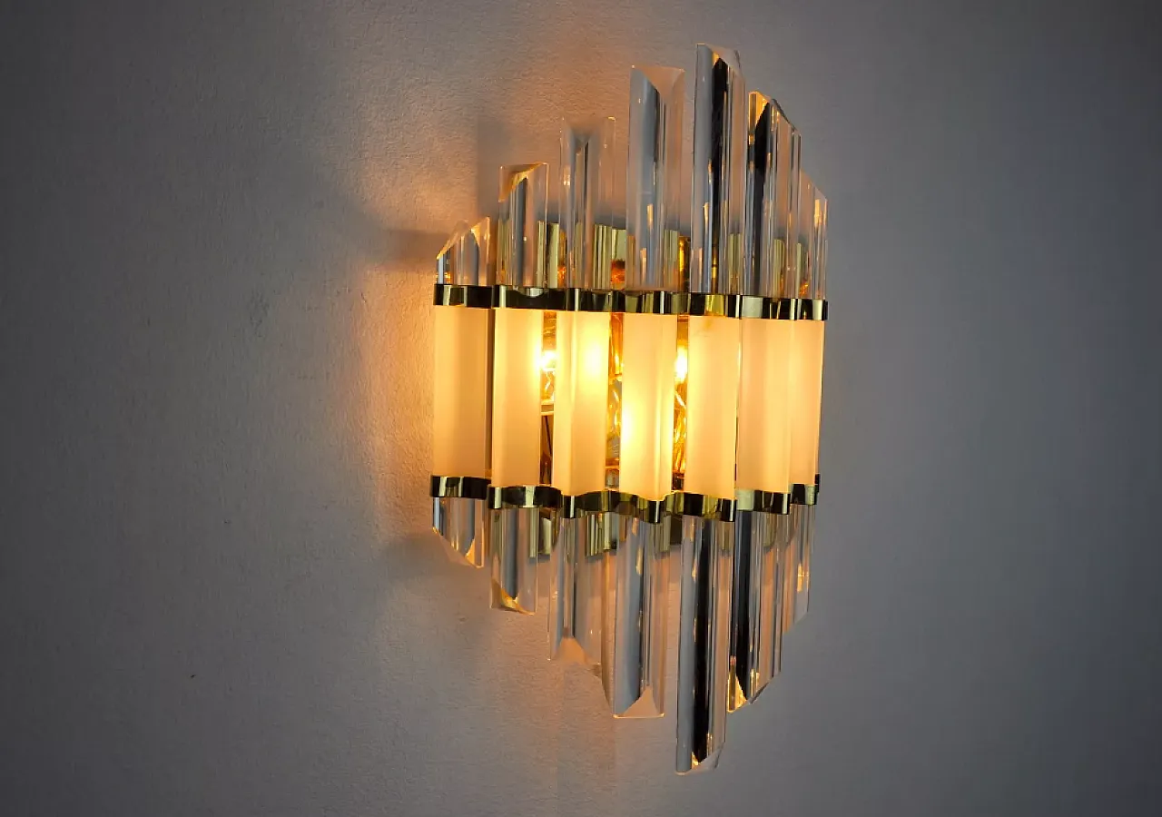 Triedi Murano glass wall sconce, 1970s 7