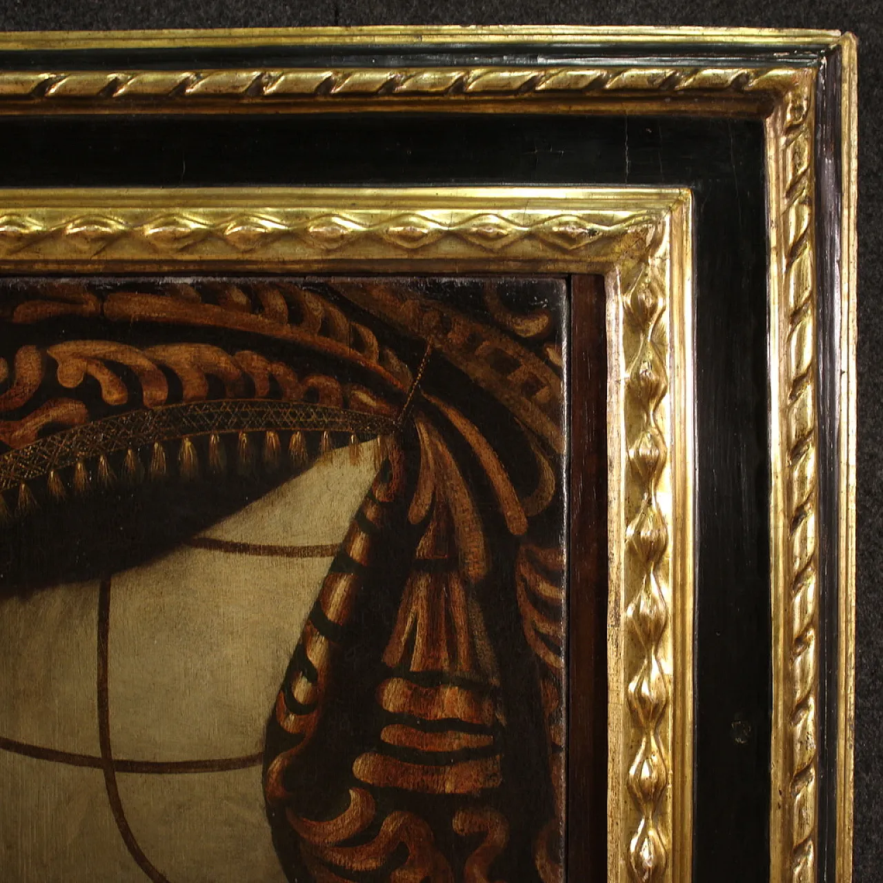 Natura morta con strumenti, dipinto di Scuola lombarda, ‘700 7