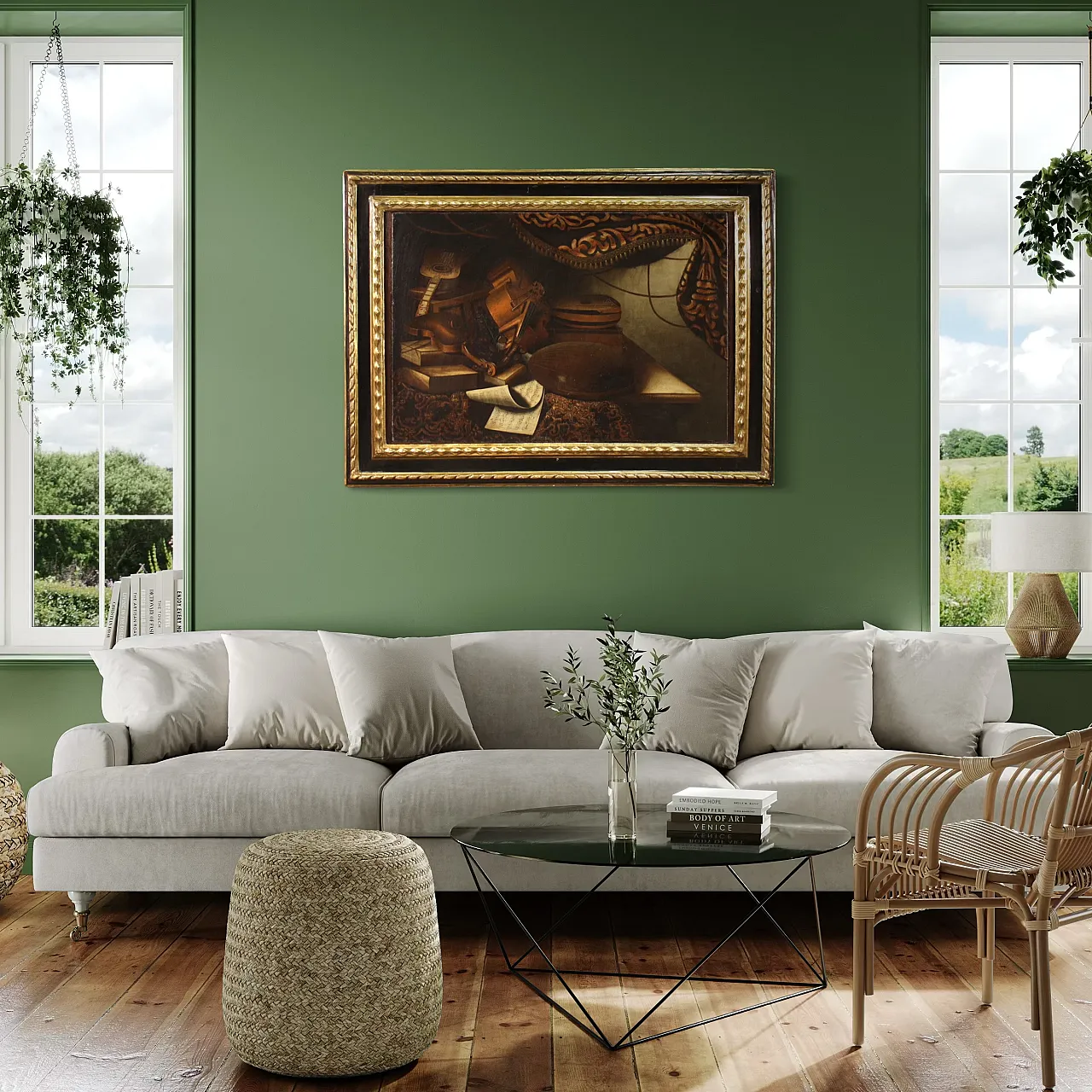 Natura morta con strumenti, dipinto di Scuola lombarda, ‘700 14