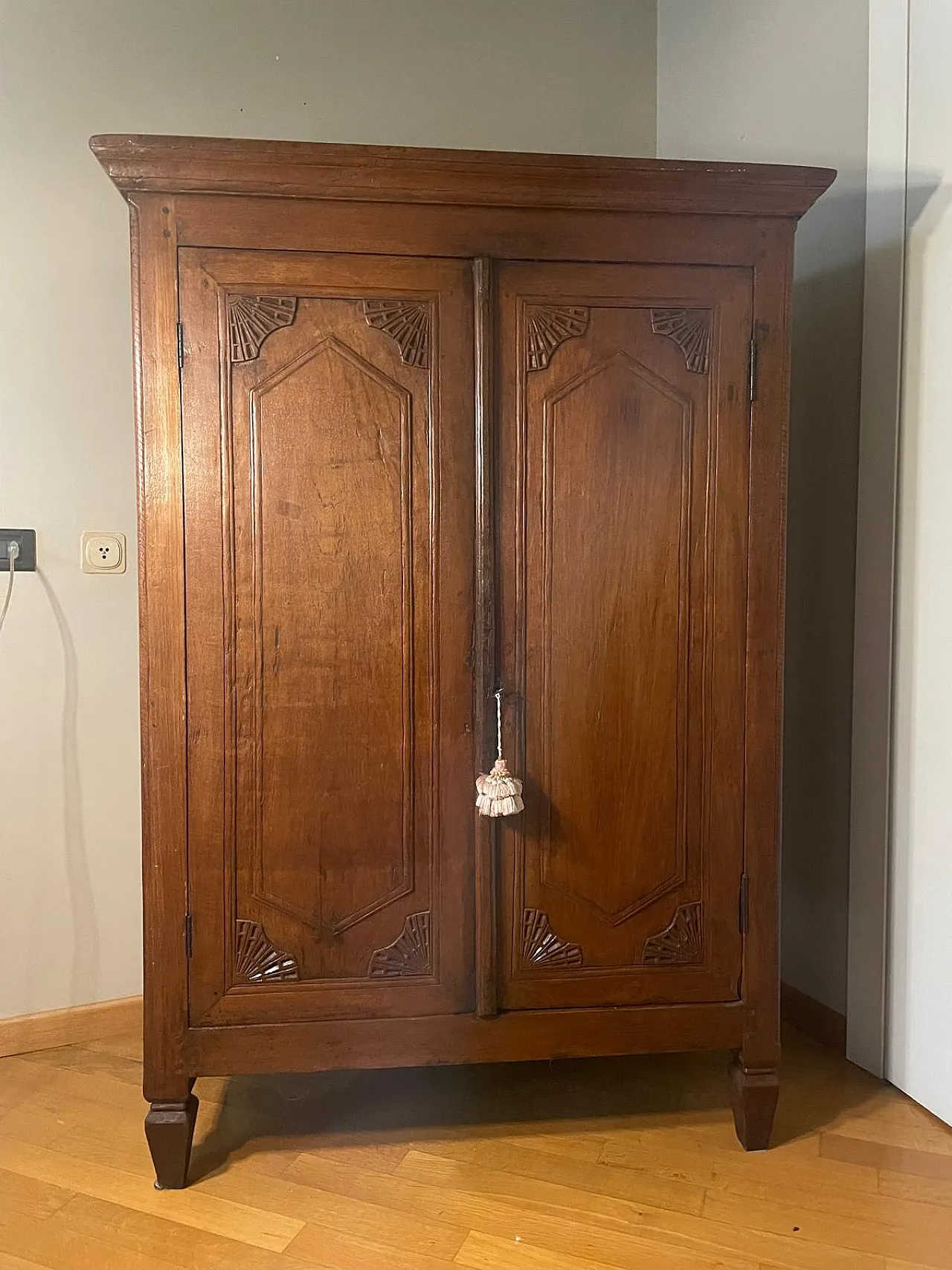 2-door wardrobe from the late 19th century 2