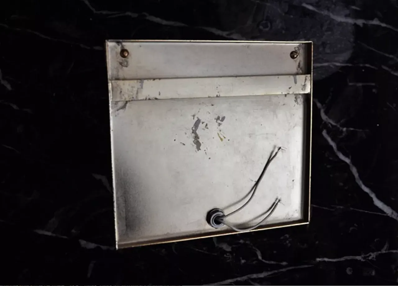 Lampada da parete Triedi in vetro di Murano, anni '70 6