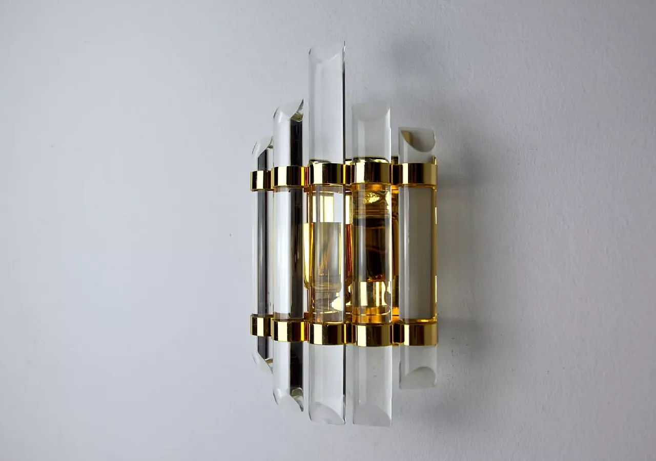 Triedi Murano glass wall sconce, 1970s 3