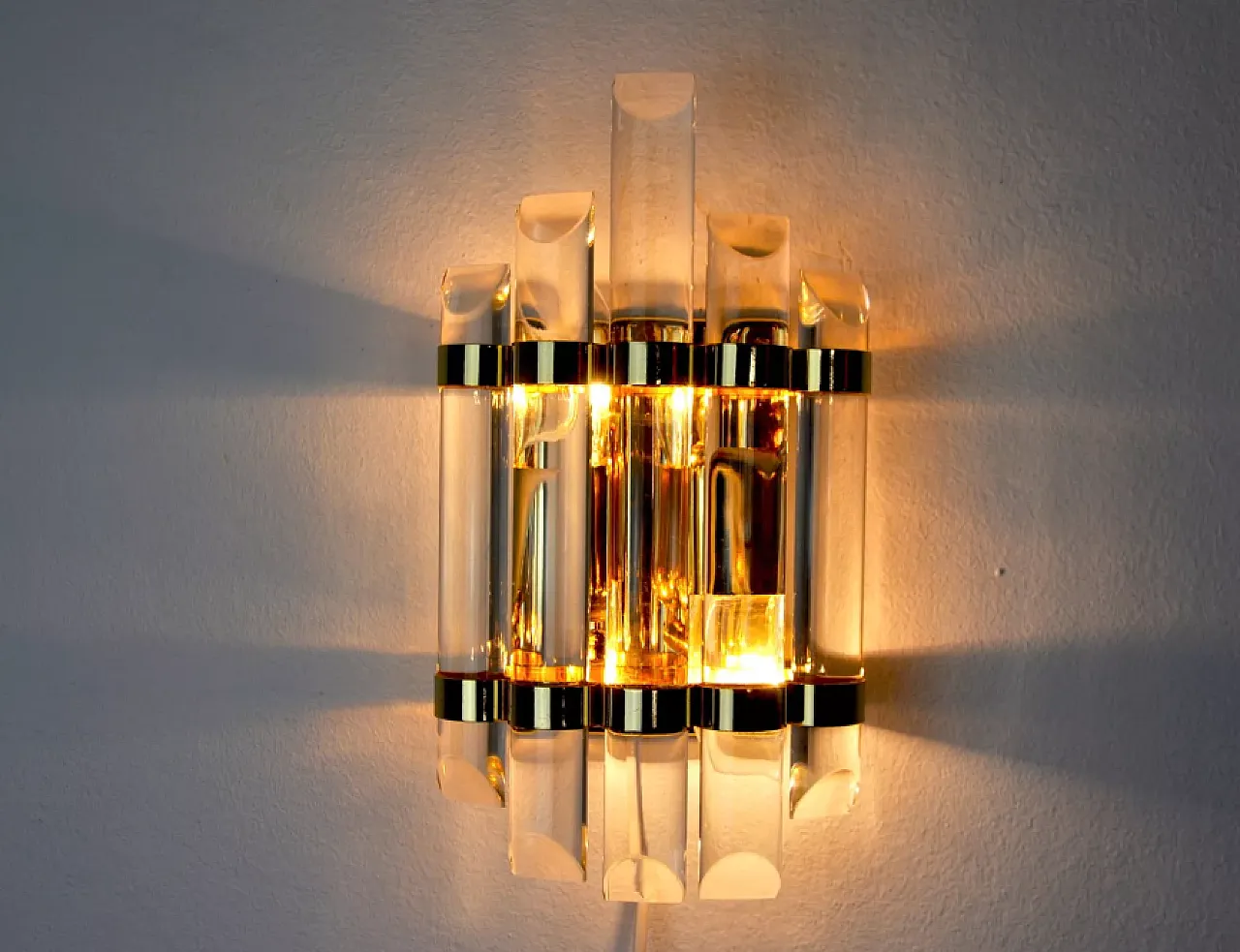Triedi Murano glass wall sconce, 1970s 5