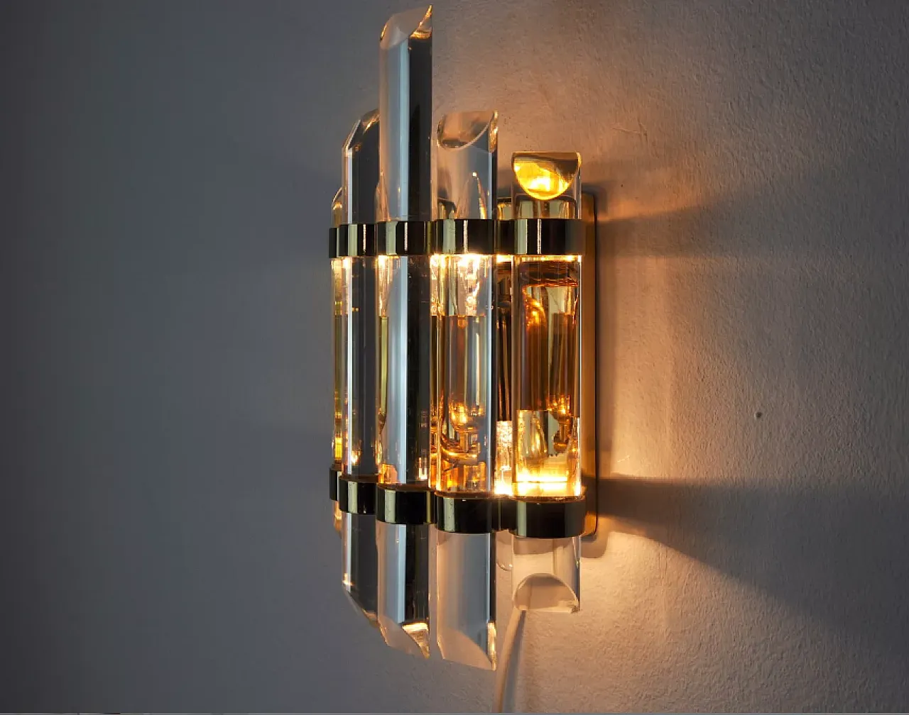 Triedi Murano glass wall sconce, 1970s 6