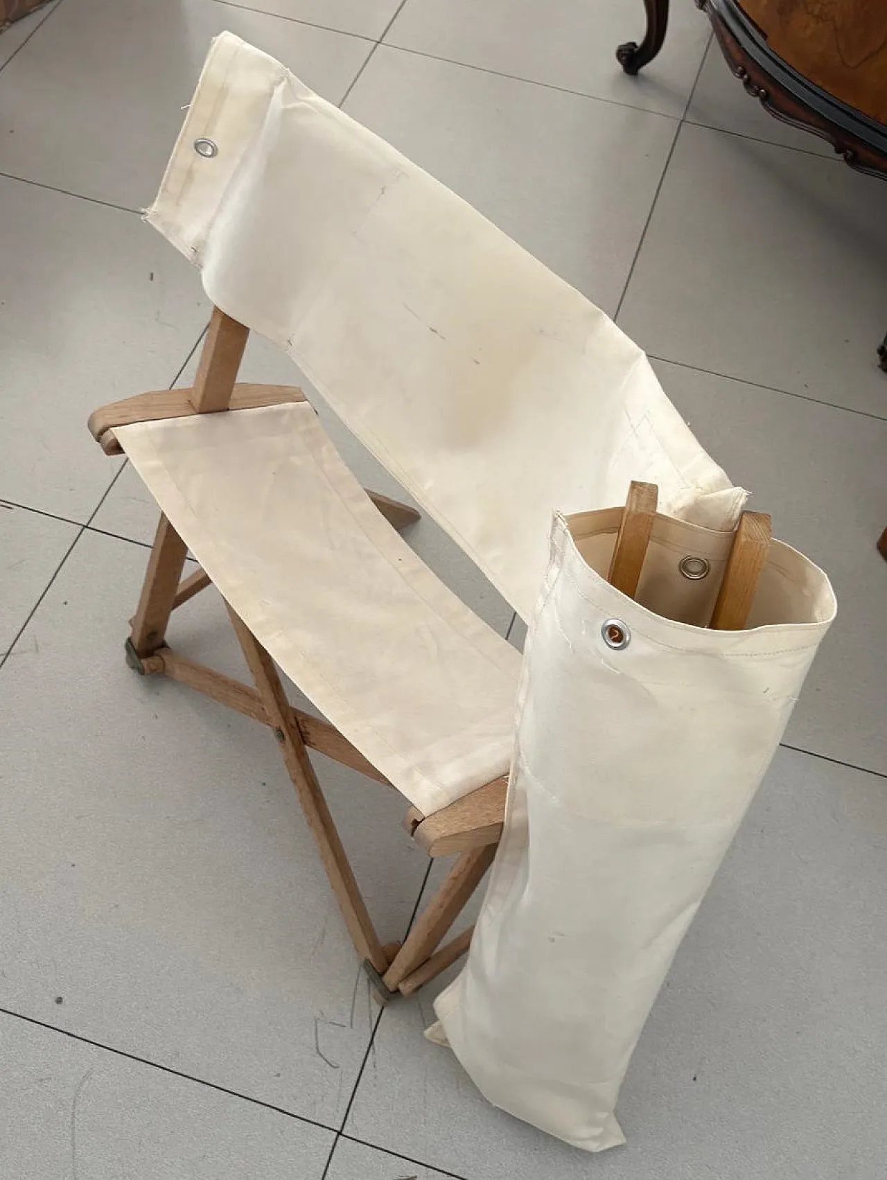 Sedia pieghevole vintage “Praia”, anni '60 1