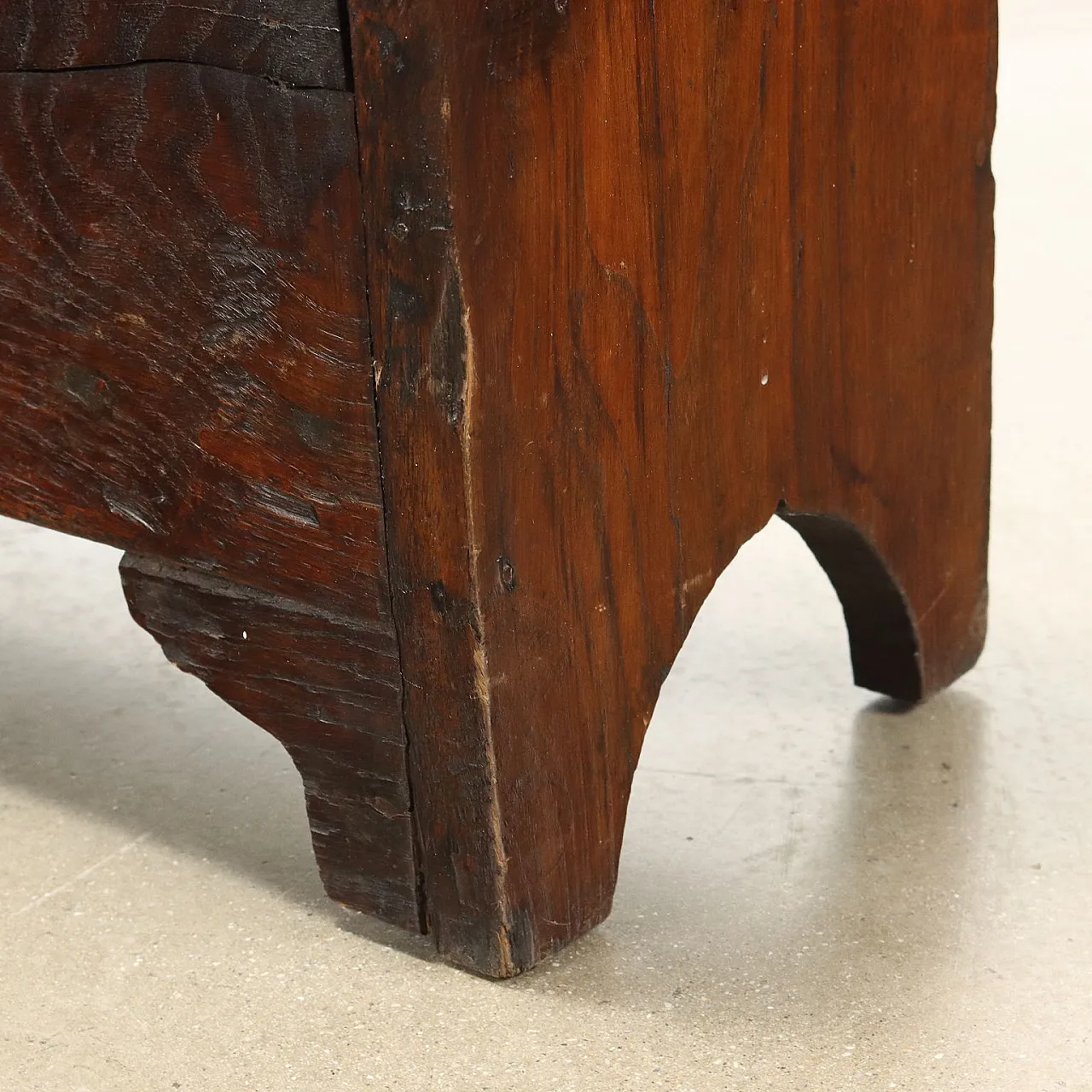 Piccola cassapanca in legno, primo '900 4