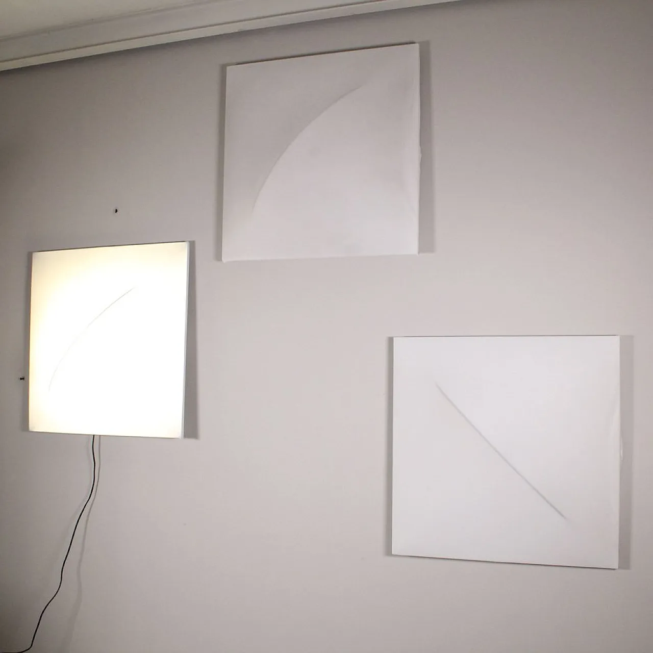 3 Lampade da parete Saori di Kazuhide Takahama per Sirrah, anni '60 7