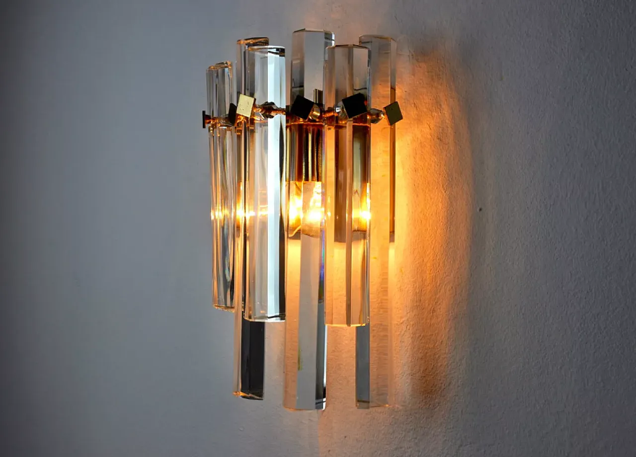 Lampada da parete di Venini per Carmer, anni '70 6