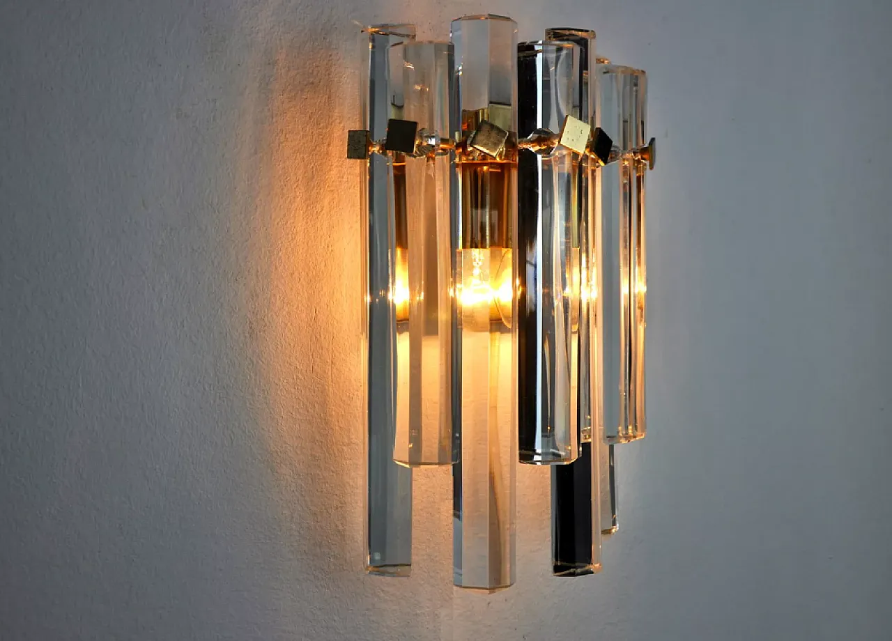 Lampada da parete di Venini per Carmer, anni '70 7