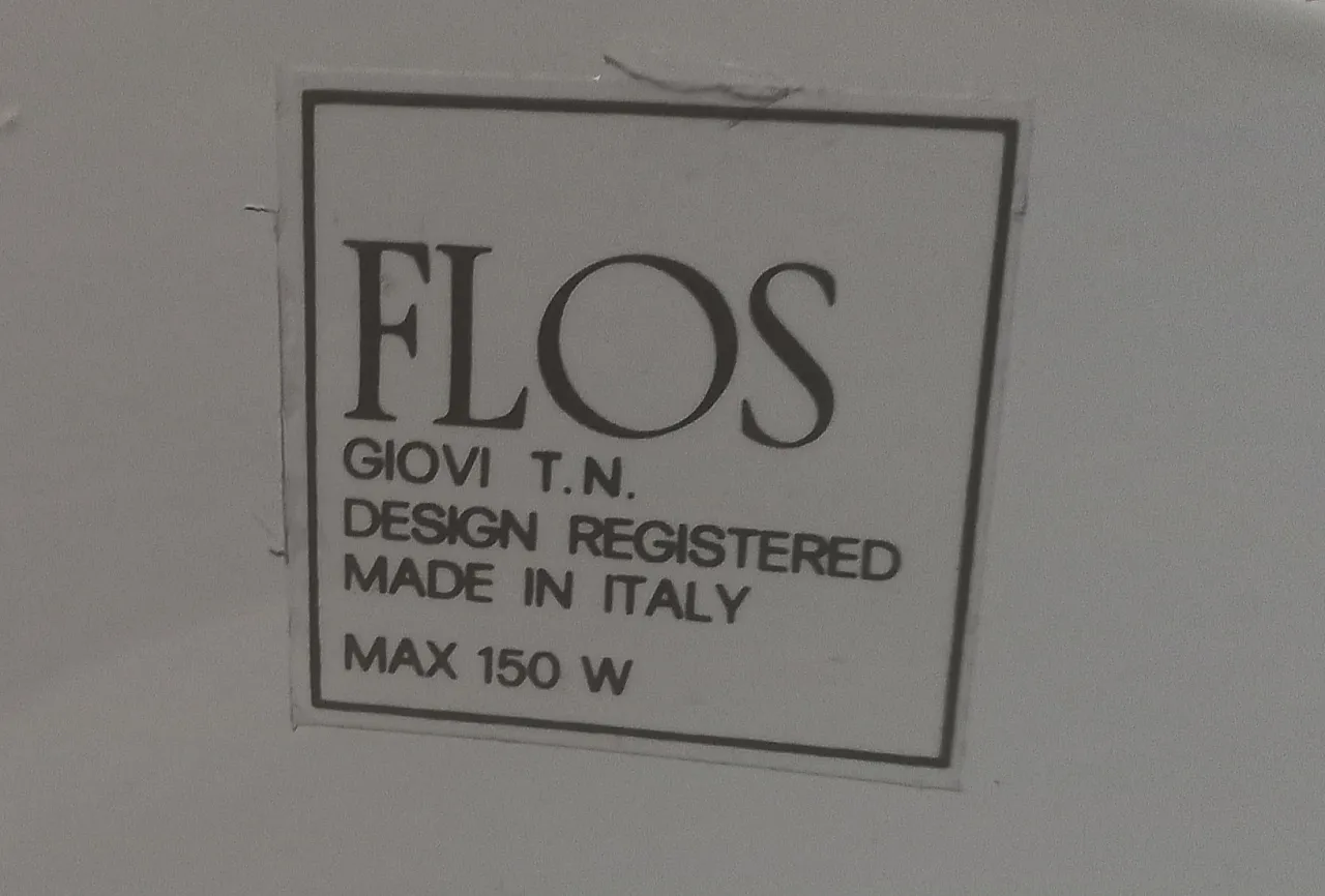 Giovi wall lamp by Achille Castiglioni for Flos, 1970s 6