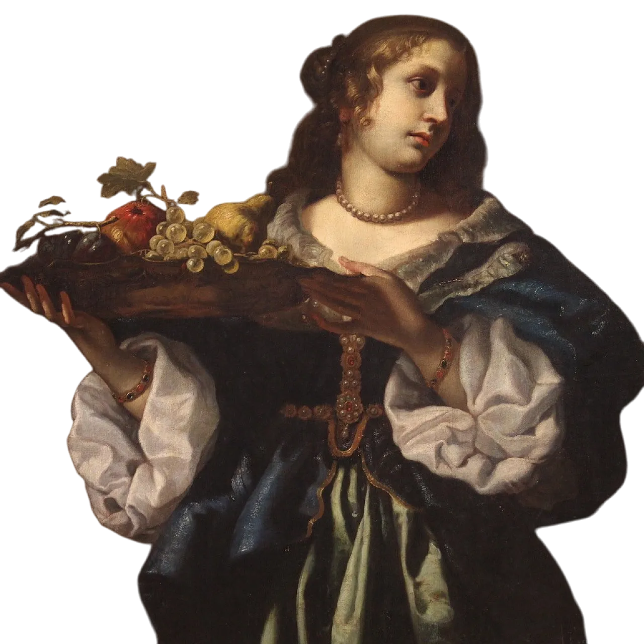 Onorio Marinari attr., Ritratto di dama, da Carlo Dolci, '600 15