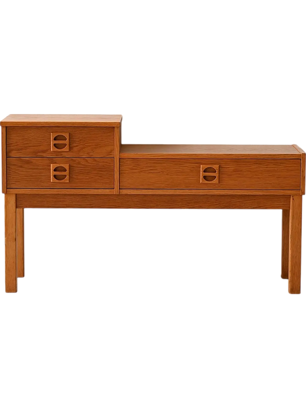 Panca vintage con cassetti 9