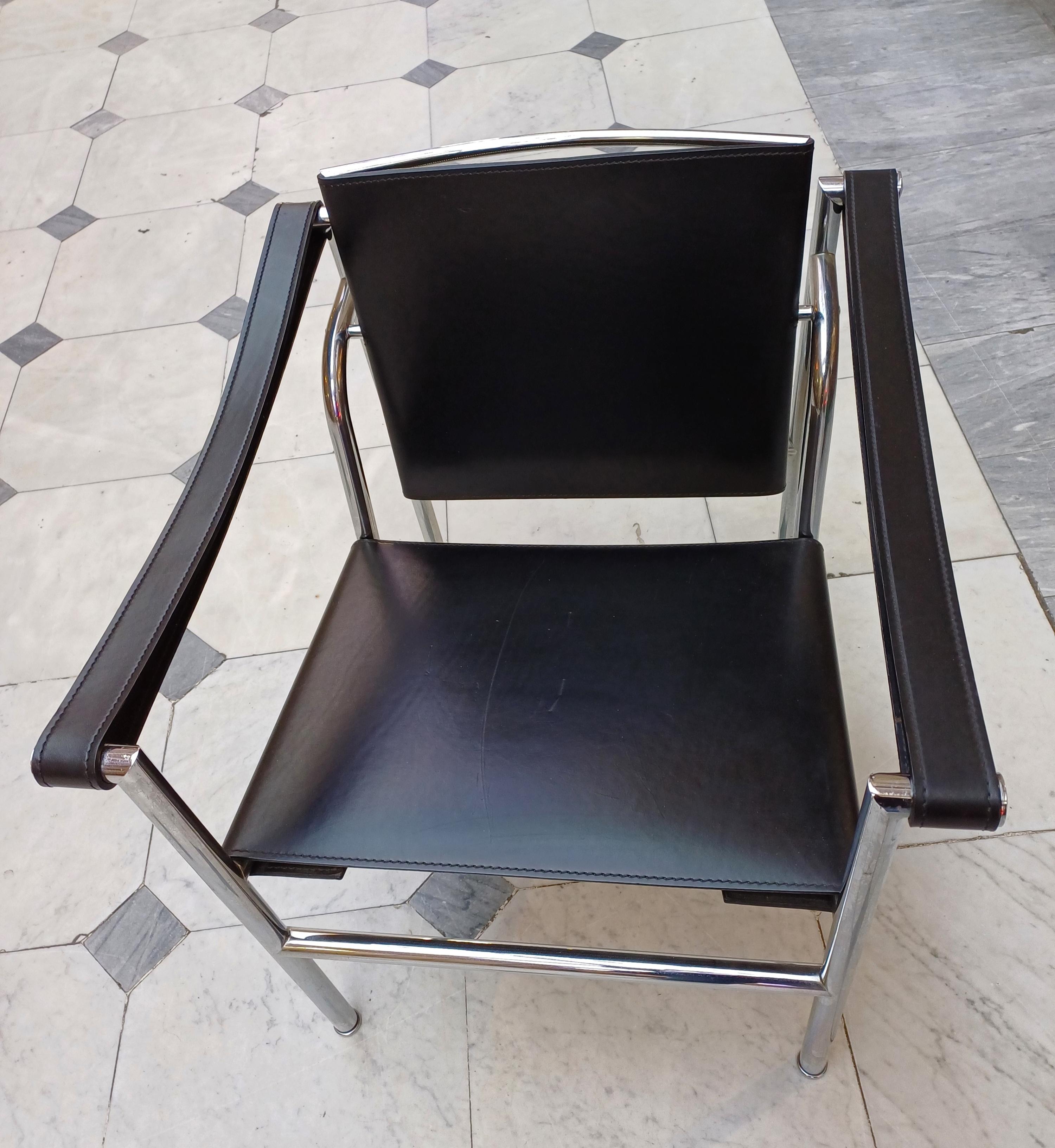 Fauteuil Cassina Lc1 Chair 1960s Lc1, Le Corbusier 