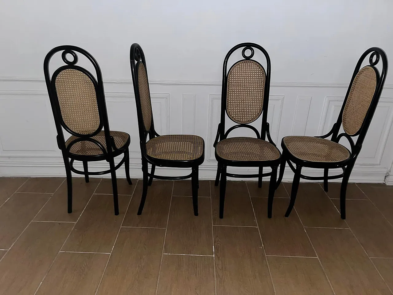 4 Thonet chairs, 20th century 6