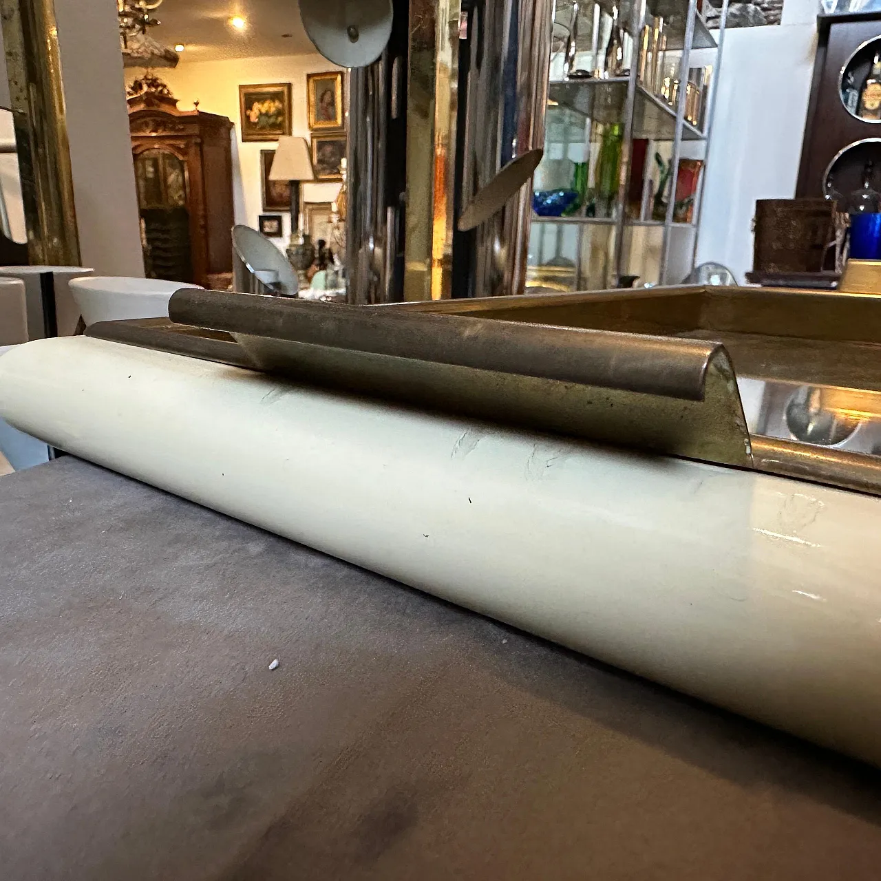 Modern rectangular serving tray by Tommaso Barbi, 1970s 6