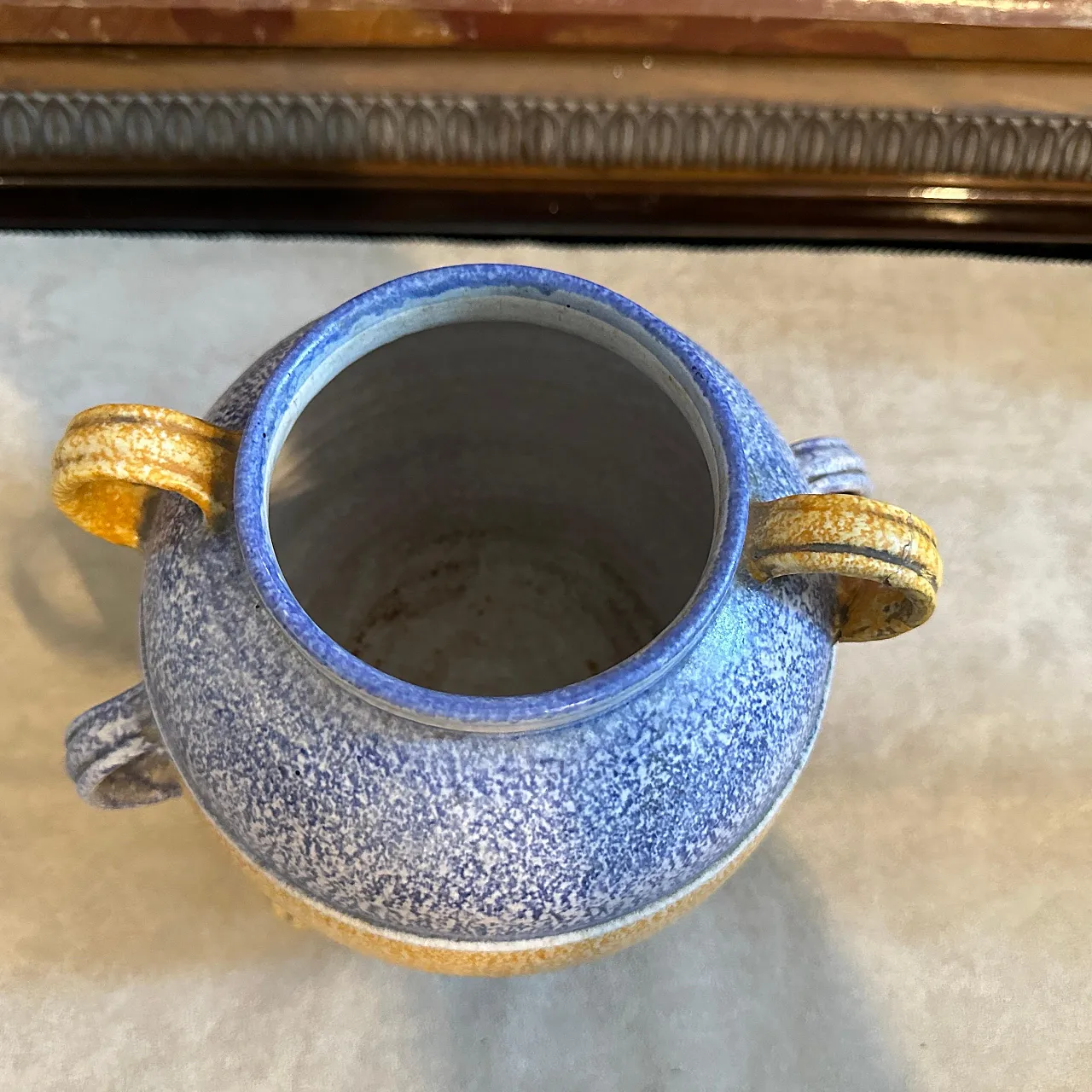 Polychrome ceramic vase, 1930s 6