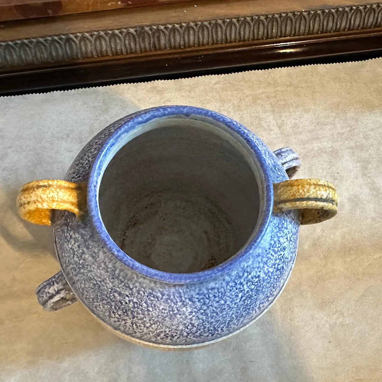 Polychrome ceramic vase, 1930s 9