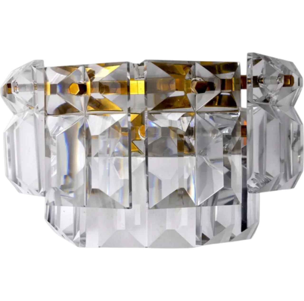 Kinkeldey glass wall lamp, 1970s 8