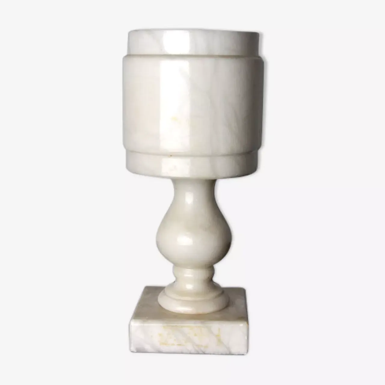 Spanish alabaster table lamp, 1970s 1