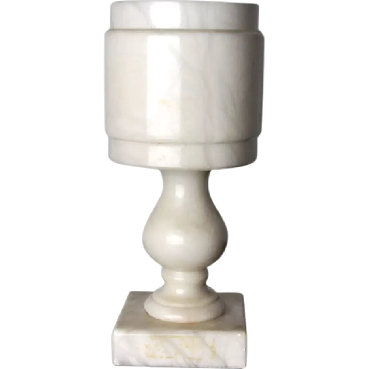 Spanish alabaster table lamp, 1970s 6