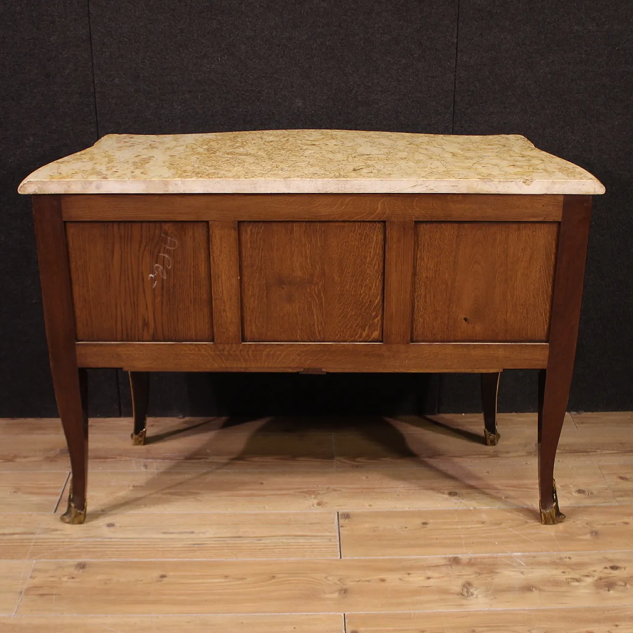 Comò in stile Luigi XV laccato a chinoiserie, '900 8