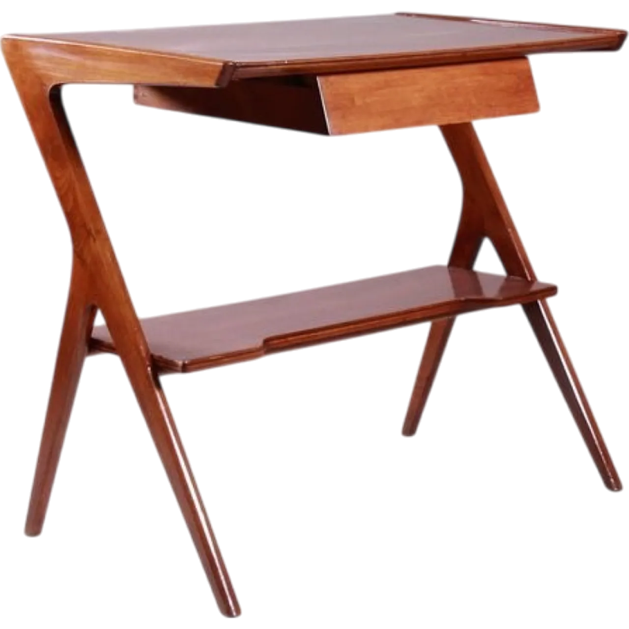 Mid-Century wooden console, 1950s 7