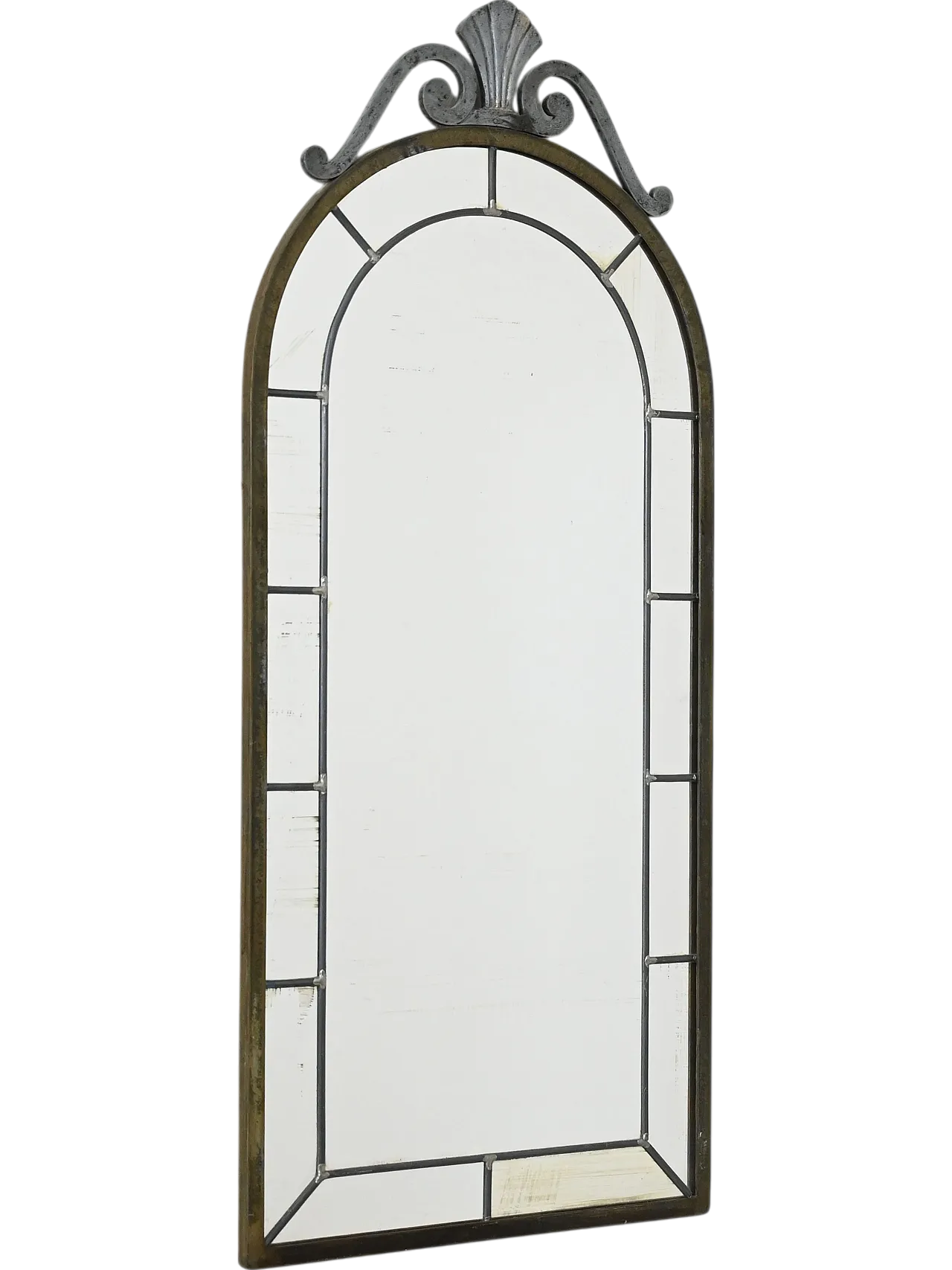 1950s Nordic metal mirror – Vintage design 6