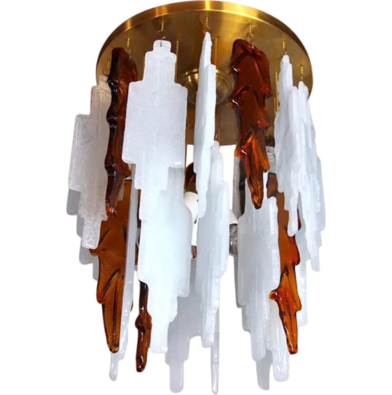 Poliarte chandelier by Albano Poli, 1970s 9