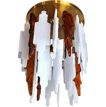Poliarte chandelier by Albano Poli, 1970s