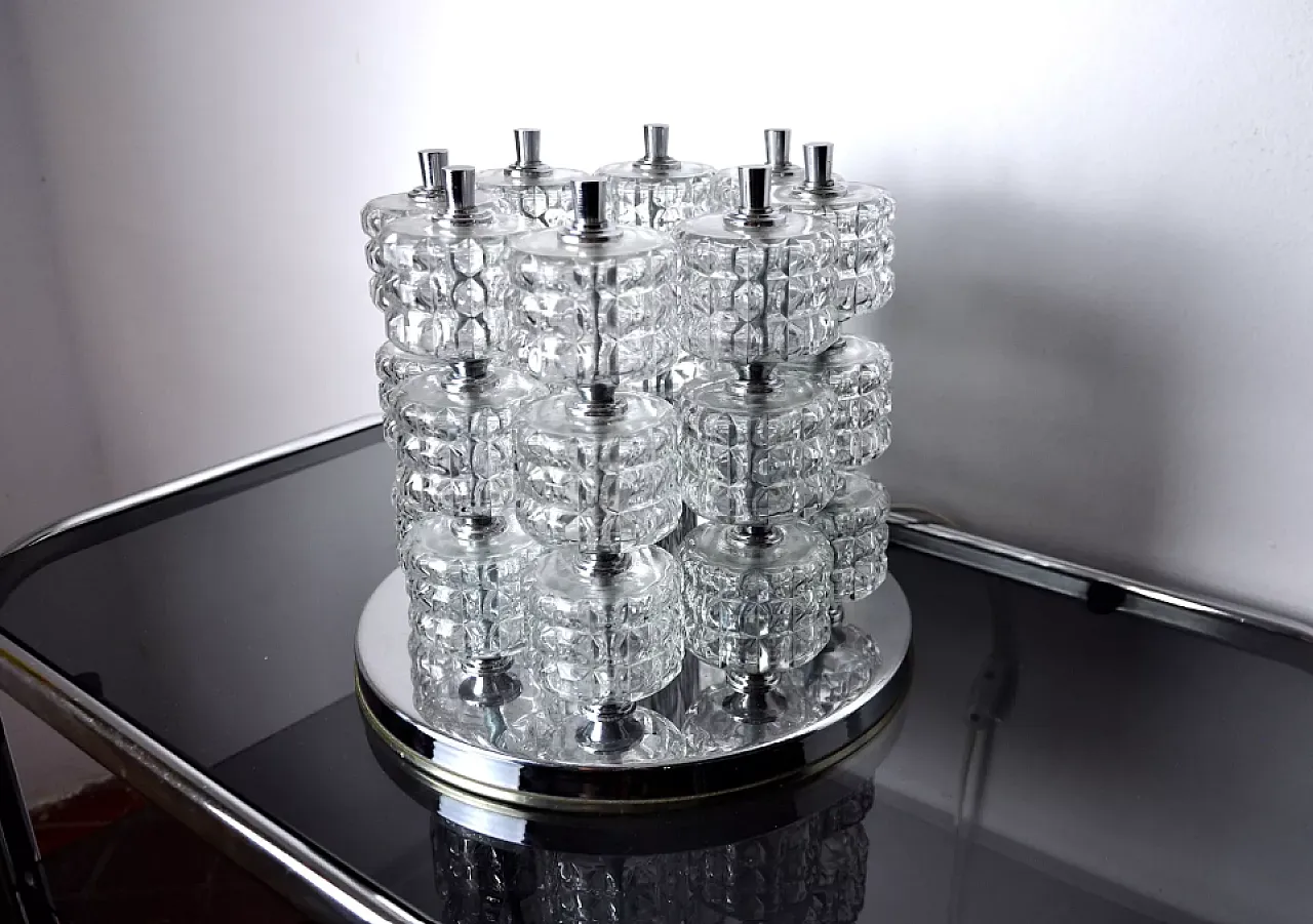 Sciolari spiral lamp, 1970s 2