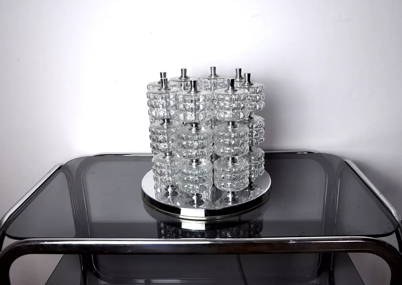 Sciolari spiral lamp, 1970s 3