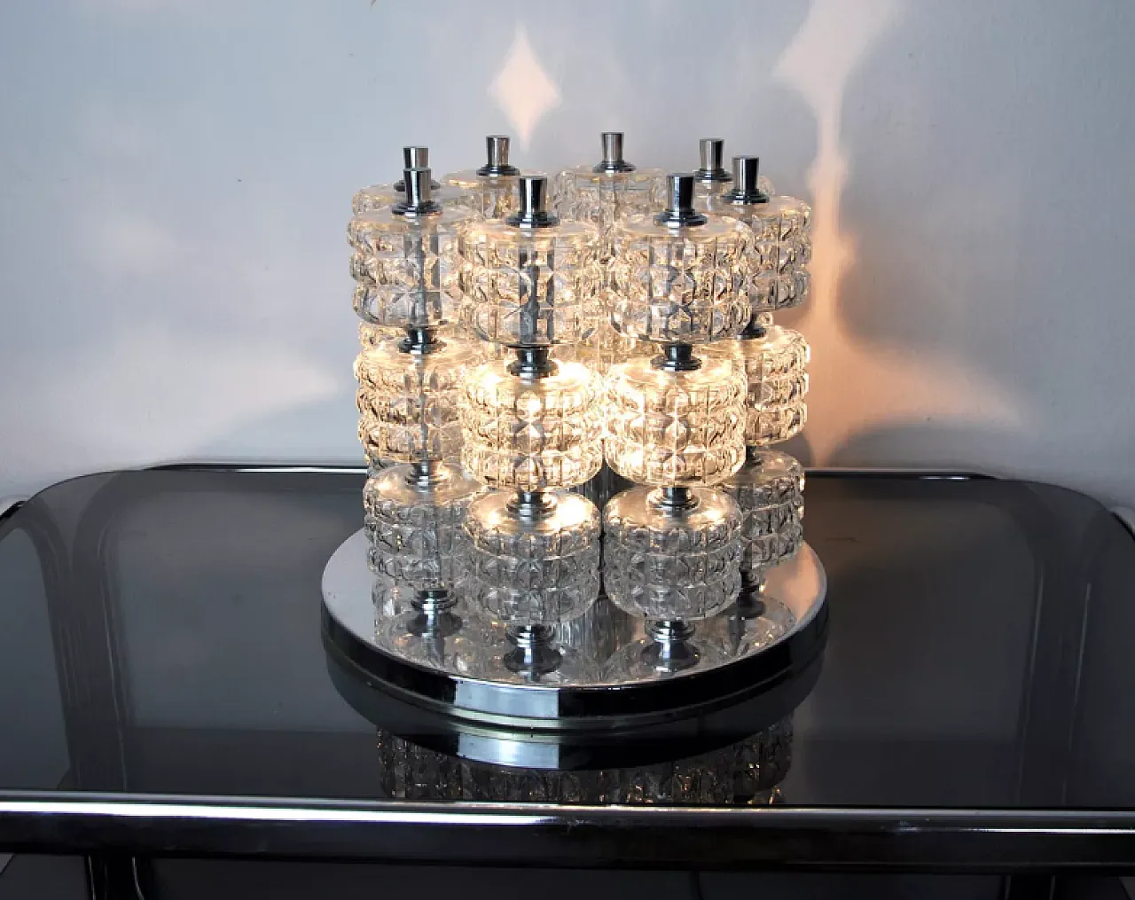 Sciolari spiral lamp, 1970s 5