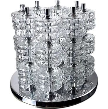 Sciolari spiral lamp, 1970s